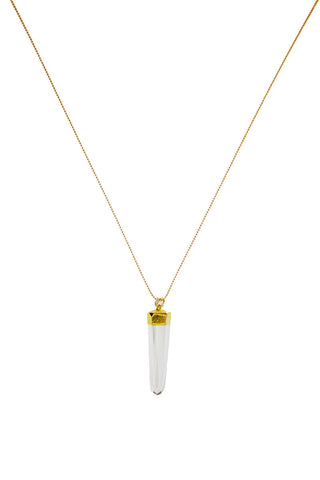 Optical Quartz Necklace