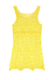 Tunic Crochet Tank in Yellow