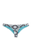 Reversible Turquoise / Print|