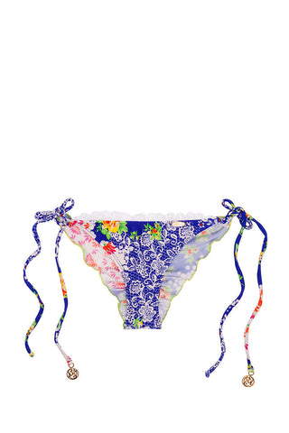 Multicolor Blue Paisley|