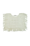 Cropped Poncho