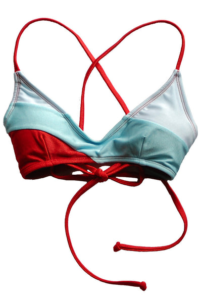 Coral/Sky/White|