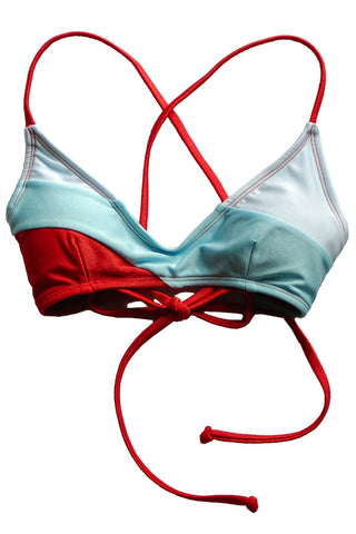 Coral/Sky/White|